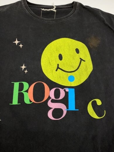 商品画像：vintage加工/smile teeTシャツ/XL/コットン/GRY/プリント/RG-21S-001 3
