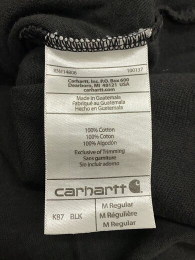商品画像：carhartt版ボディ/リメイクTシャツ/Tシャツ/M/コットン 5