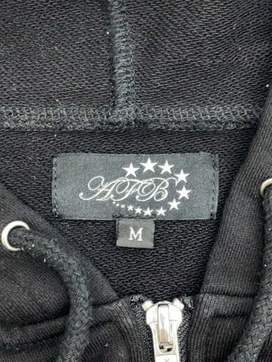 商品画像：STAR ZIP HOODIE/ジップパーカー/M/コットン/BLK// 3