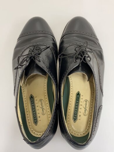 商品画像：ストレートチップドレスシューズ/US8.5/BLK/レザー/339405// 3