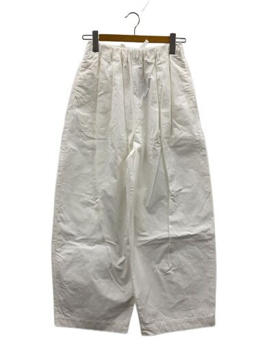 商品画像：コンパクトウェザーコクーンパンツ/M/コットン/WHT/無地/5039-52// 1