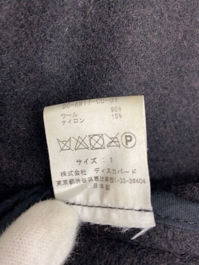 商品画像：17AW/DOUBLE FACE COAT/1/ウール/BRW/DC-AW17-CO-01// 5