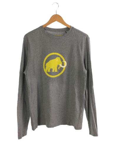 画像：MAMMUTロンT/長袖Tシャツ/L/コットン/グレー/1041-070801