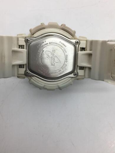 画像：CASIOクォーツ腕時計/デジアナ/ラバー/WHT/BA-110ST/BABY-G6