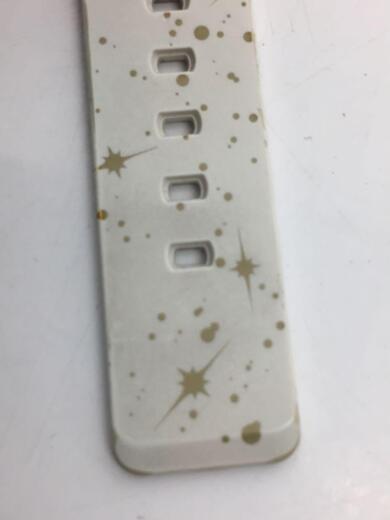 画像：CASIOクォーツ腕時計/デジアナ/ラバー/WHT/BA-110ST/BABY-G7