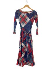 長袖ワンピース/S/コットン