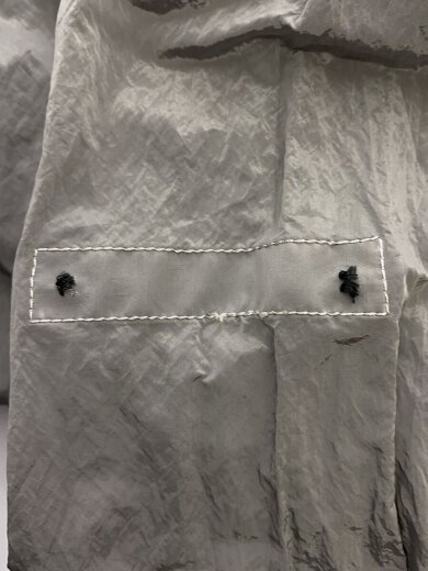 画像：STONE ISLANDNylon Metal Overshirt/L/ナイロン/GRY/無地/661512144//7