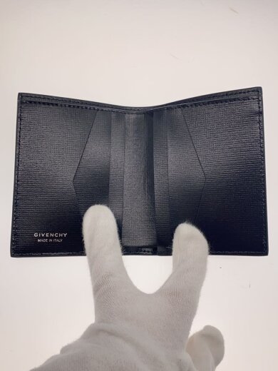 商品画像：カードケース/レザー/BLK/プリント/メンズ 4