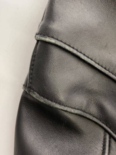 商品画像：レザージャケット・ブルゾン/M/羊革/BLK/無地/1225-199-7631 7