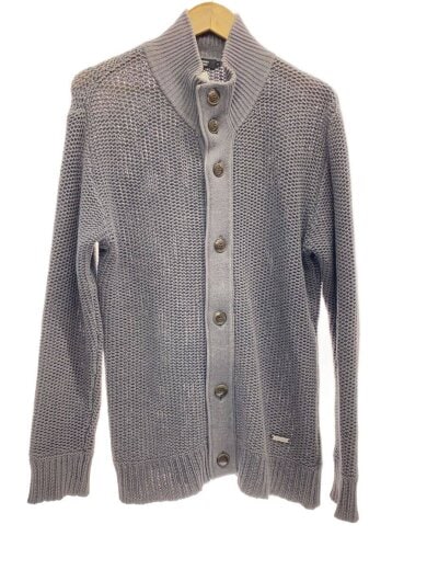 商品画像：カーディガン(厚手)/2/コットン/GRY/無地/D1N97-461-06 1