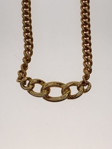 商品画像：チェーンモチーフ/ネックレス/--/ラインストーン/GLD/レディース 5