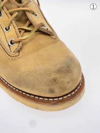 商品画像：レースアップブーツ・ラインマン/27cm/BEG/スウェード 6