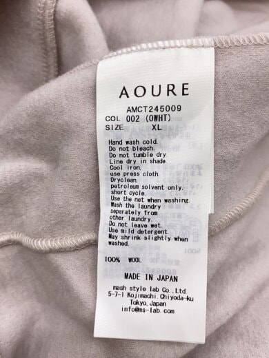 商品画像：Evan パーカー/XL/ウール/WHT/AMCT245009 4