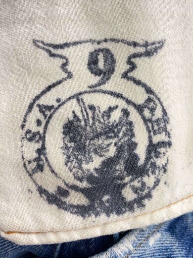 商品画像：ストレートパンツ/--/デニム/IDG/無地/501/66前期/リペア有/スモールe 4