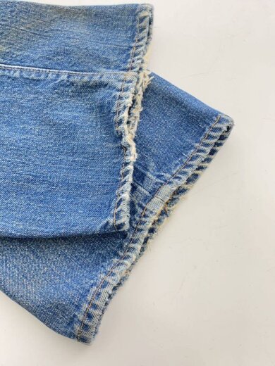 商品画像：ストレートパンツ/--/デニム/IDG/無地/501/66前期/リペア有/スモールe 7