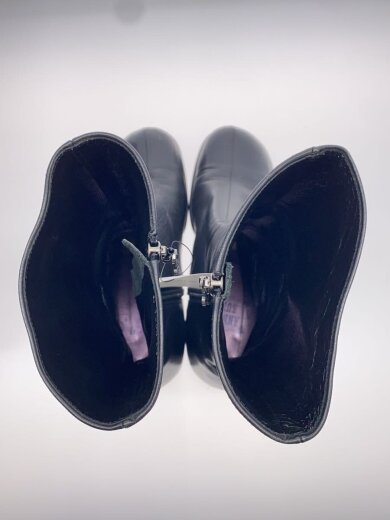 商品画像：ロングブーツ/4 1/2 /BLK/レザー 3