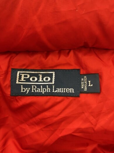 商品画像：ダウンジャケット/L/ポリエステル/RED/無地/MNBLOTWM5E00024 3