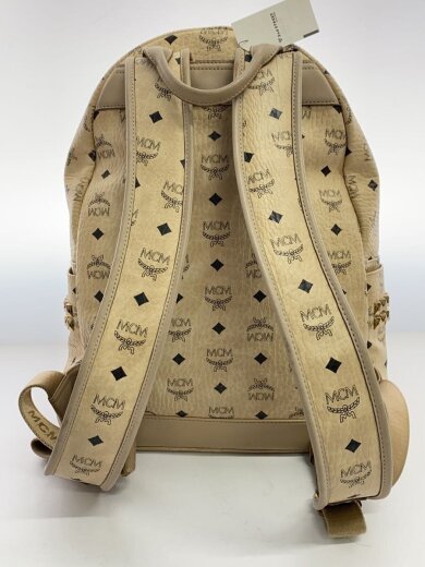 商品画像：リュック/レザー/BEG/総柄/MMK6SVE38IG001/シミ/スタッズ塗装剥がれ 3