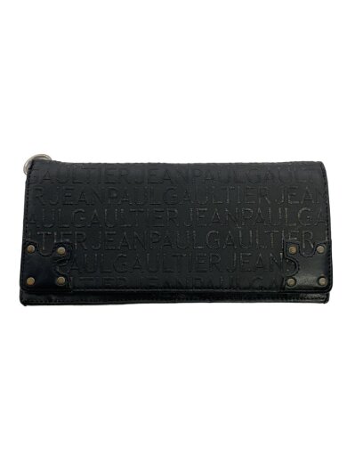 商品画像：長財布/--/BLK/総柄/メンズ/使用感有 1