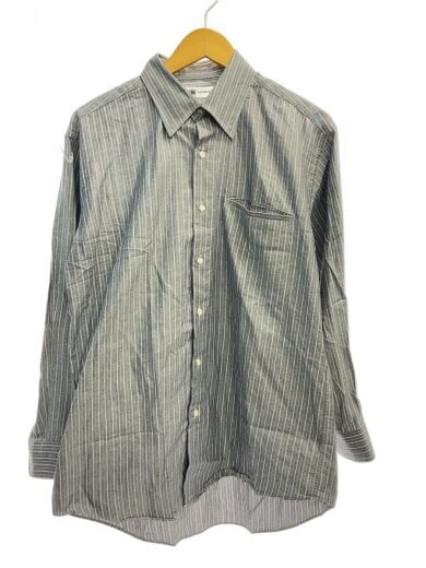 商品画像：im product 90sハミルトン期ストライプシャツ/コットン/GRY/ストライプ/MMB-0A7220 1