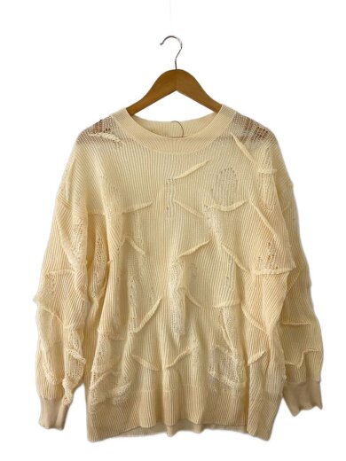 商品画像：ニット・セーター(薄手)/FREE/レーヨン/CRM/02310161120 1