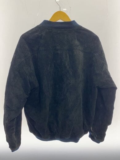 商品画像：ボンバージャケット/9/豚革/BLK/無地 2