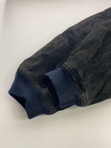 商品画像：ボンバージャケット/9/豚革/BLK/無地 6