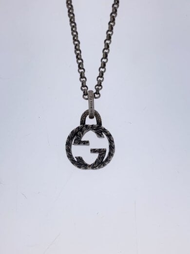 商品画像：インターロッキング/ネックレス/SV925/SLV/トップ有/メンズ 5