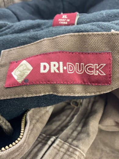 商品画像：DRI DUCK/ダックジャケット/刺繍/XL/コットン/BRW/無地 3