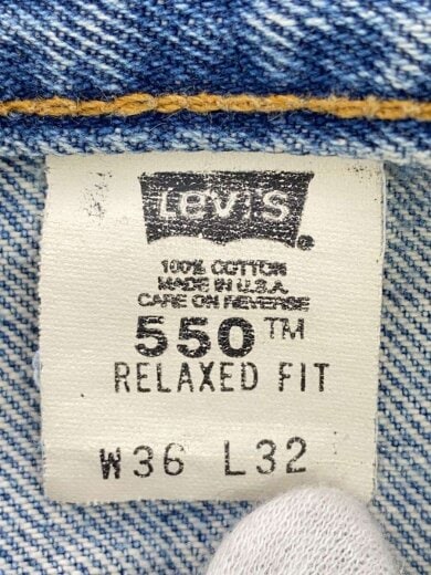 商品画像：ストレートパンツ/36/デニム/USA製/550 5