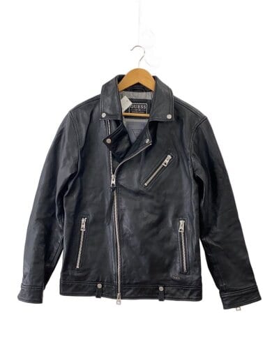 商品画像：レザージャケット・ブルゾン/M/レザー/BLK/無地/M2YL12 L0QN0 1