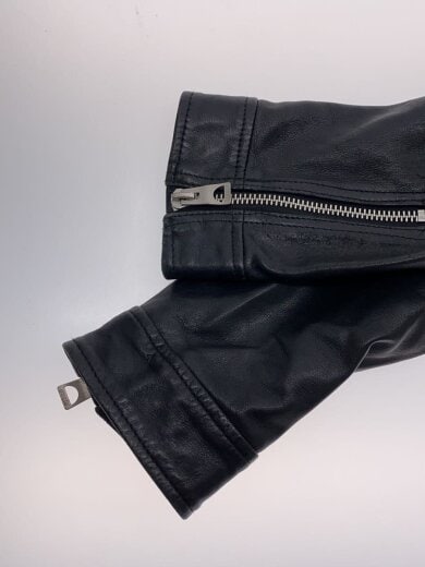 商品画像：レザージャケット・ブルゾン/M/レザー/BLK/無地/M2YL12 L0QN0 6