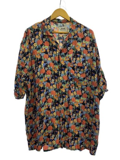 商品画像：アロハシャツ/L/レーヨン/マルチカラー 1