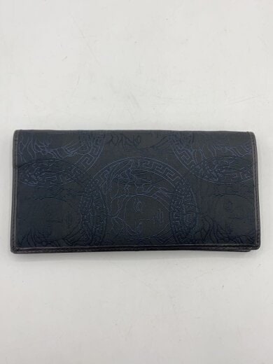 商品画像：長財布/レザー/NVY/メンズ/メデューサ刺繍 2