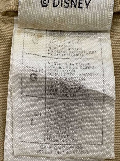 商品画像：ミッキー/ジャケット/L/コットン/BEG 4