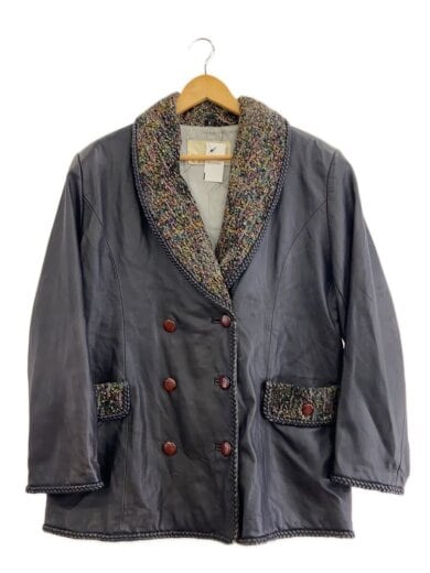 商品画像：コート/FREE/羊革/NVY 1