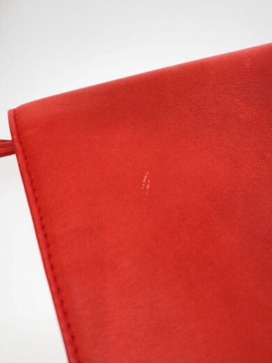 商品画像：ショルダーバッグ/レザー/RED/無地 7