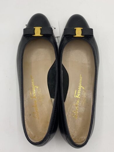 商品画像：フラットパンプス/UK6/BLK/レザー 3