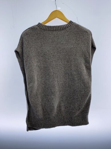 商品画像：ニットベスト(厚手)/--/ポリエステル/BEG/無地/23-080-440-0260-4-0// 2