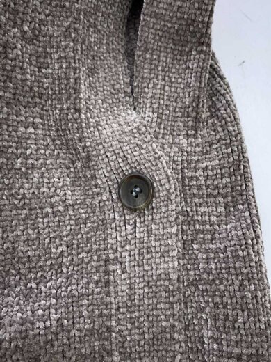 商品画像：ニットベスト(厚手)/--/ポリエステル/BEG/無地/23-080-440-0260-4-0// 5