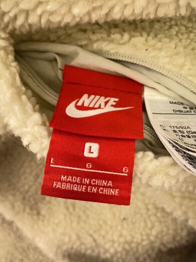 商品画像：フリースジャケット/L/ポリエステル/CRM/無地/BQ6546-070 3