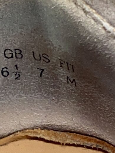 商品画像：デザートブーツ/7M/GRY/レザー/31695// 5