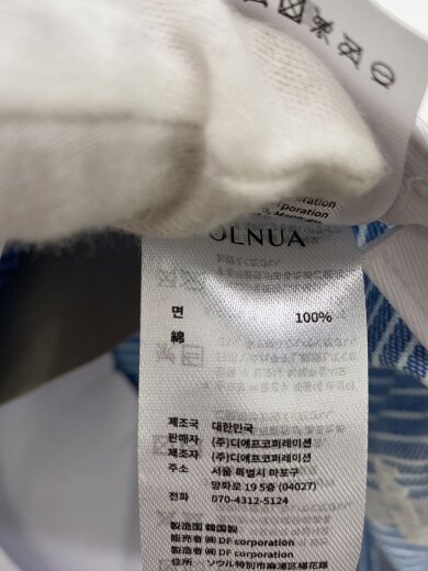 商品画像：キャップ/FREE/コットン/BLU/ストライプ/レディース 6