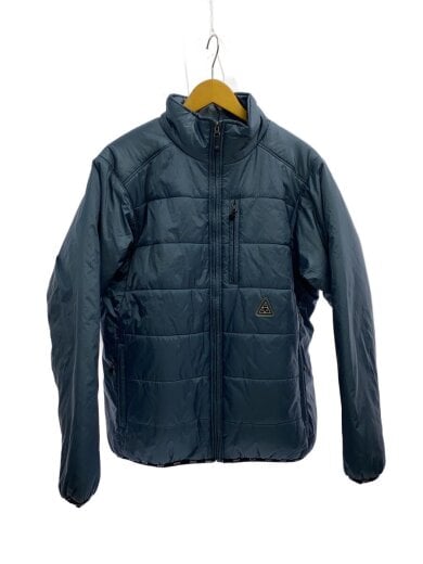 商品画像：ダウンジャケット/L/ナイロン/BLU/無地 1
