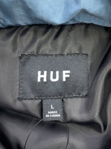 商品画像：ダウンジャケット/L/ナイロン/BLU/無地 3