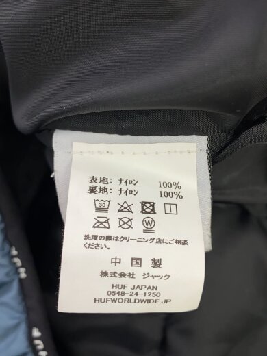 商品画像：ダウンジャケット/L/ナイロン/BLU/無地 4