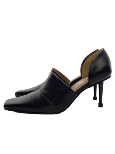 商品画像：パンプス/M/BRW/レザー/つま先擦れ有// 1