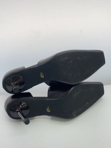 商品画像：パンプス/M/BRW/レザー/つま先擦れ有// 4