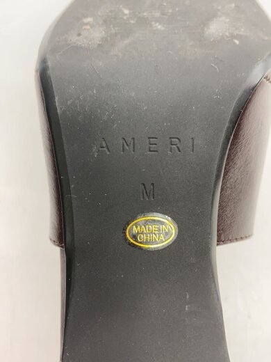 商品画像：パンプス/M/BRW/レザー/つま先擦れ有// 5