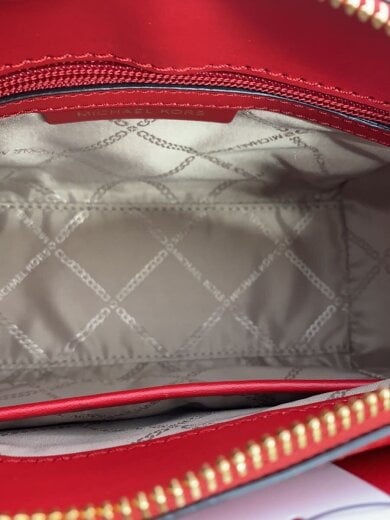 商品画像：ショルダーバッグ/レザー/RED/無地/32S2G6AC1L 6